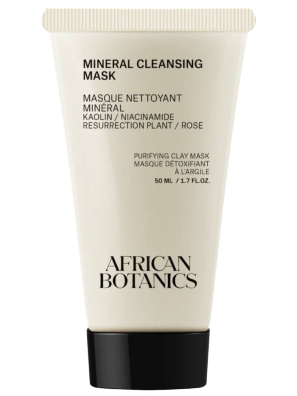 African Botanics Mineral Cleansing Purifying Clay Mask 1.7oz